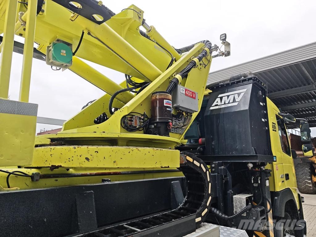 Volvo FMX 420 8x4 AMV 11 SWL 1000 QR Tunnelplatform Truck mounted aerial platforms