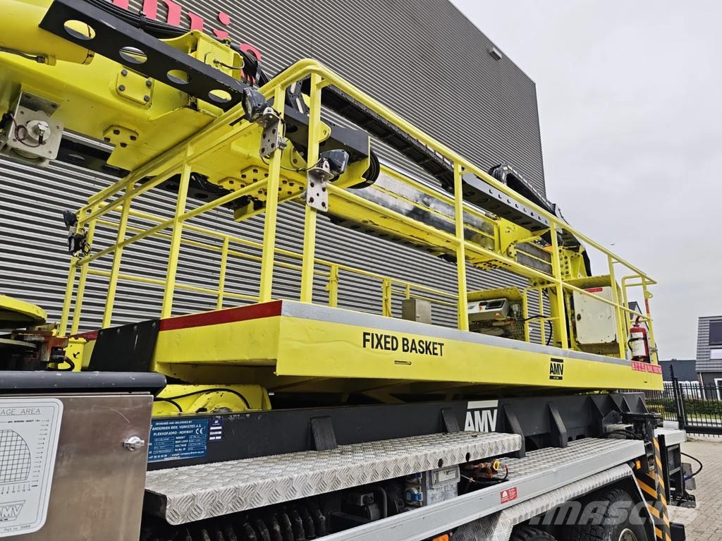 Volvo FMX 420 8x4 AMV 11 SWL 1000 QR Tunnelplatform Truck mounted aerial platforms