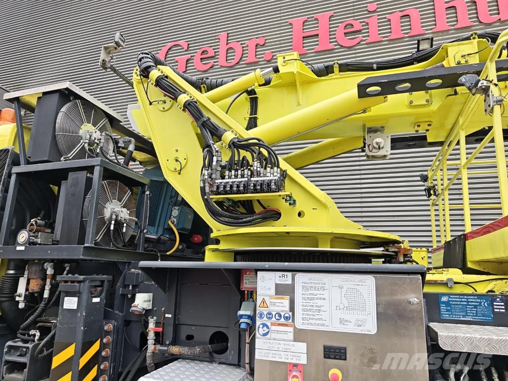 Volvo FMX 420 8x4 AMV 11 SWL 1000 QR Tunnelplatform Truck mounted aerial platforms