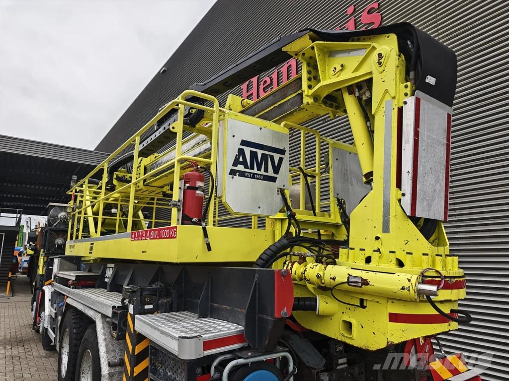 Volvo FMX 420 8x4 AMV 11 SWL 1000 QR Tunnelplatform Truck mounted aerial platforms