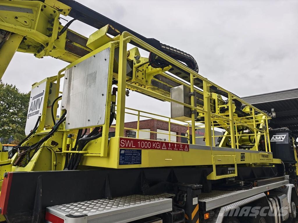 Volvo FMX 420 8x4 AMV 11 SWL 1000 QR Tunnelplatform Truck mounted aerial platforms