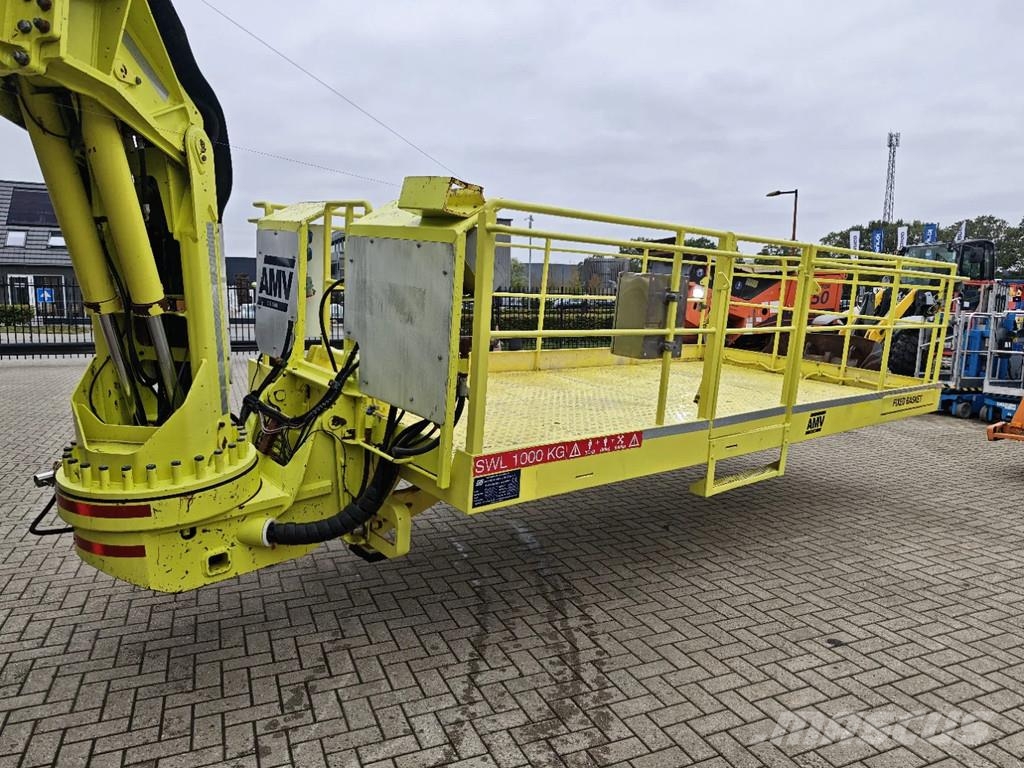 Volvo FMX 420 8x4 AMV 11 SWL 1000 QR Tunnelplatform Truck mounted aerial platforms