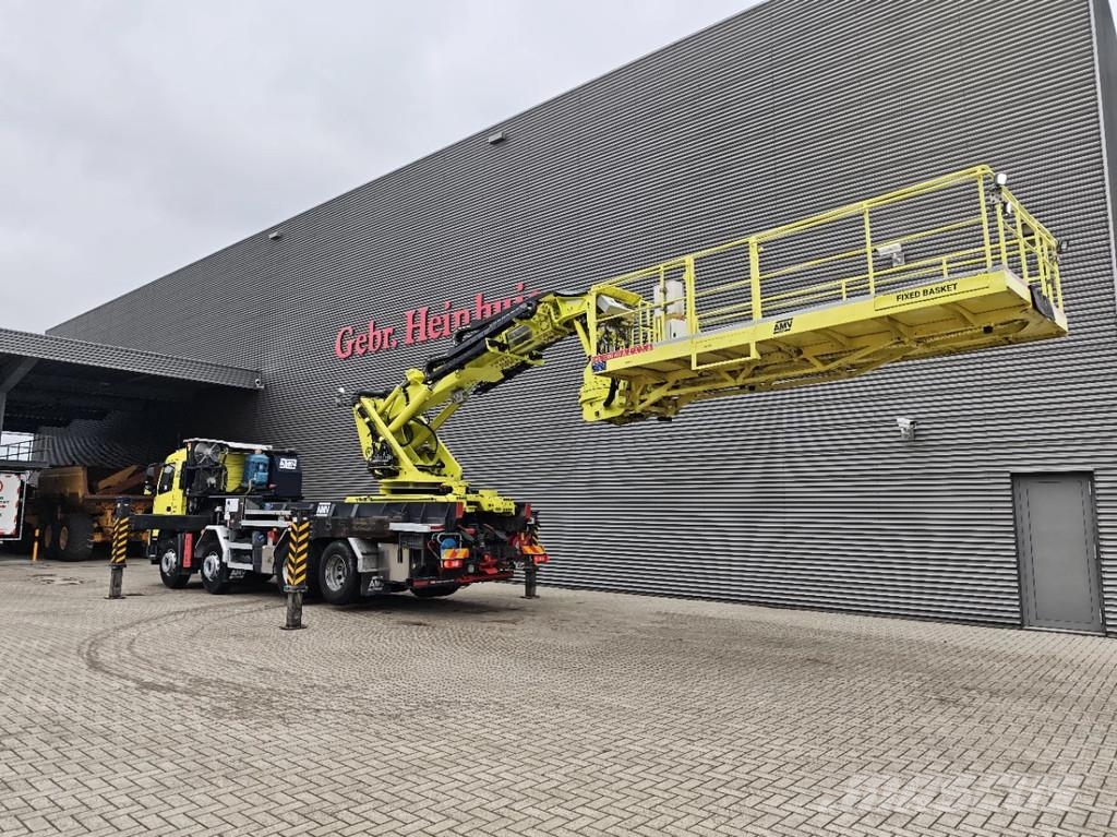 Volvo FMX 420 8x4 AMV 11 SWL 1000 QR Tunnelplatform Truck mounted aerial platforms