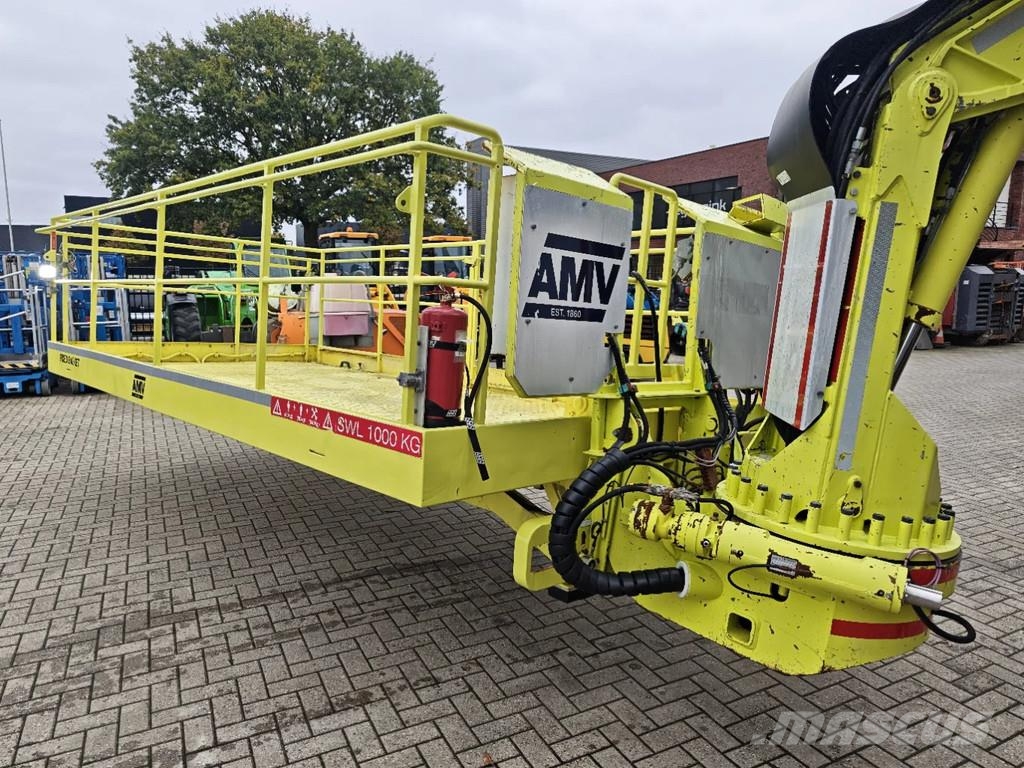 Volvo FMX 420 8x4 AMV 11 SWL 1000 QR Tunnelplatform Truck mounted aerial platforms