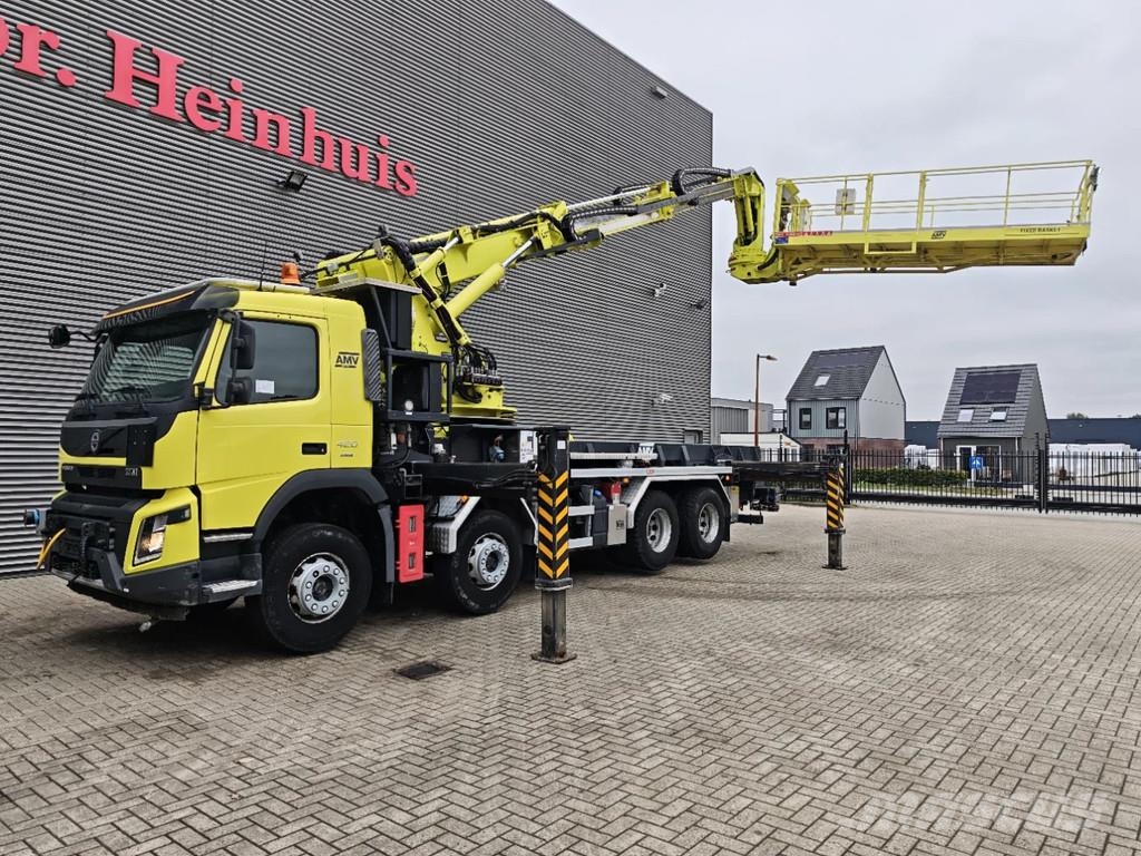Volvo FMX 420 8x4 AMV 11 SWL 1000 QR Tunnelplatform Truck mounted aerial platforms