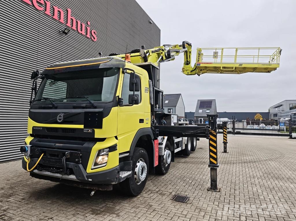 Volvo FMX 420 8x4 AMV 11 SWL 1000 QR Tunnelplatform Truck mounted aerial platforms