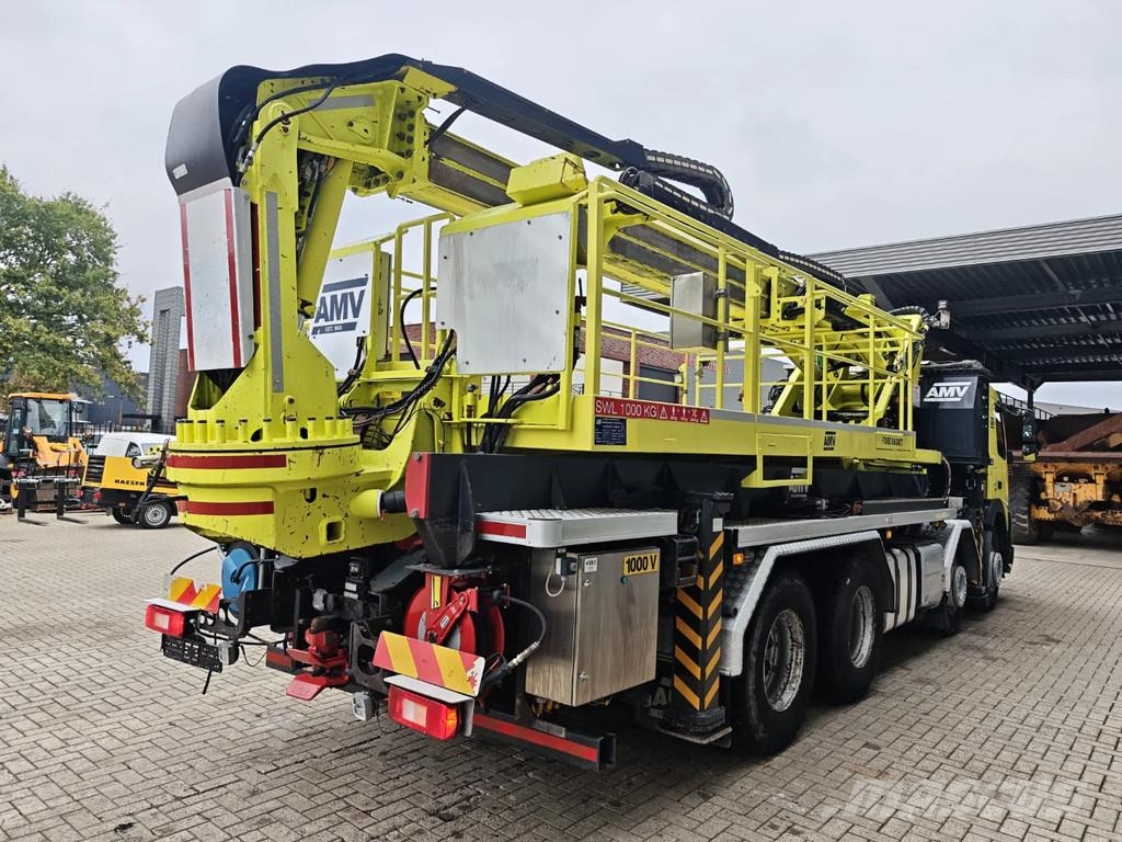 Volvo FMX 420 8x4 AMV 11 SWL 1000 QR Tunnelplatform Truck mounted aerial platforms