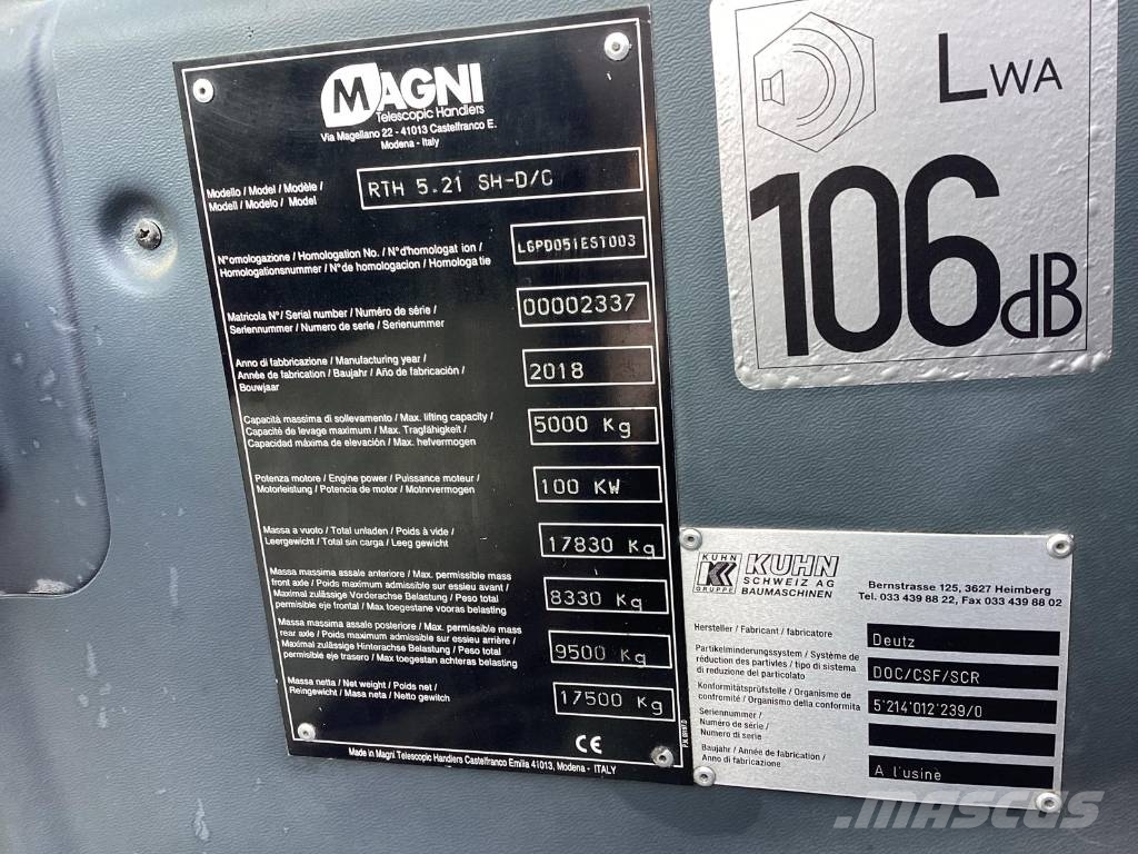 Magni RTH 5.21 SMART Τηλεσκοπικοί ανυψωτές