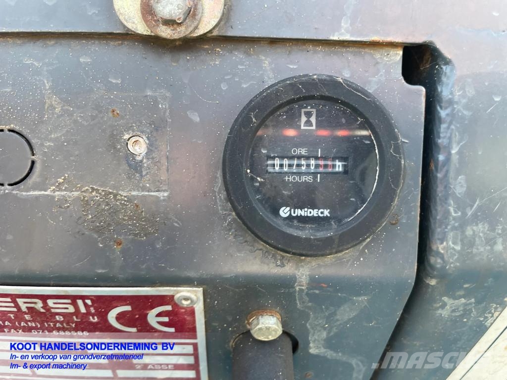 Messersi Ch2 Vario 2x Op Voorraad Mini tombereau