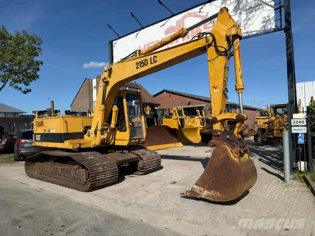 CAT 215DLC Rupsgraafmachines