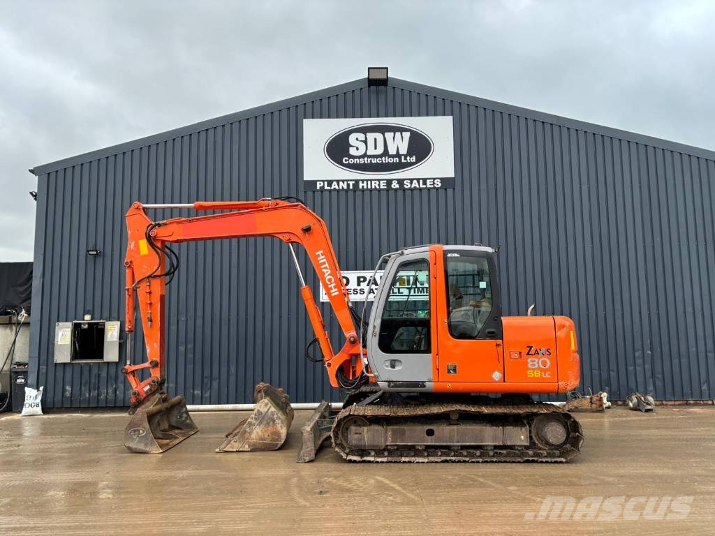 Hitachi ZX 80 SB, 2004, Montgomery, Powys, United Kingdom - Used