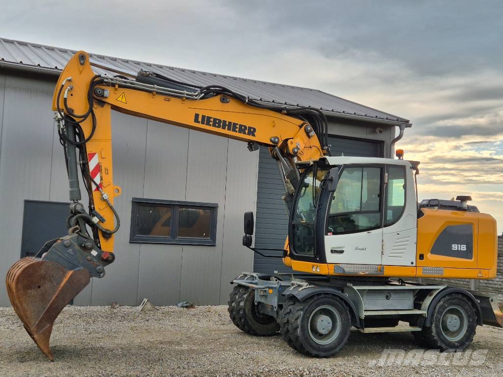 Liebherr A 918 Litronic Excavadoras de ruedas