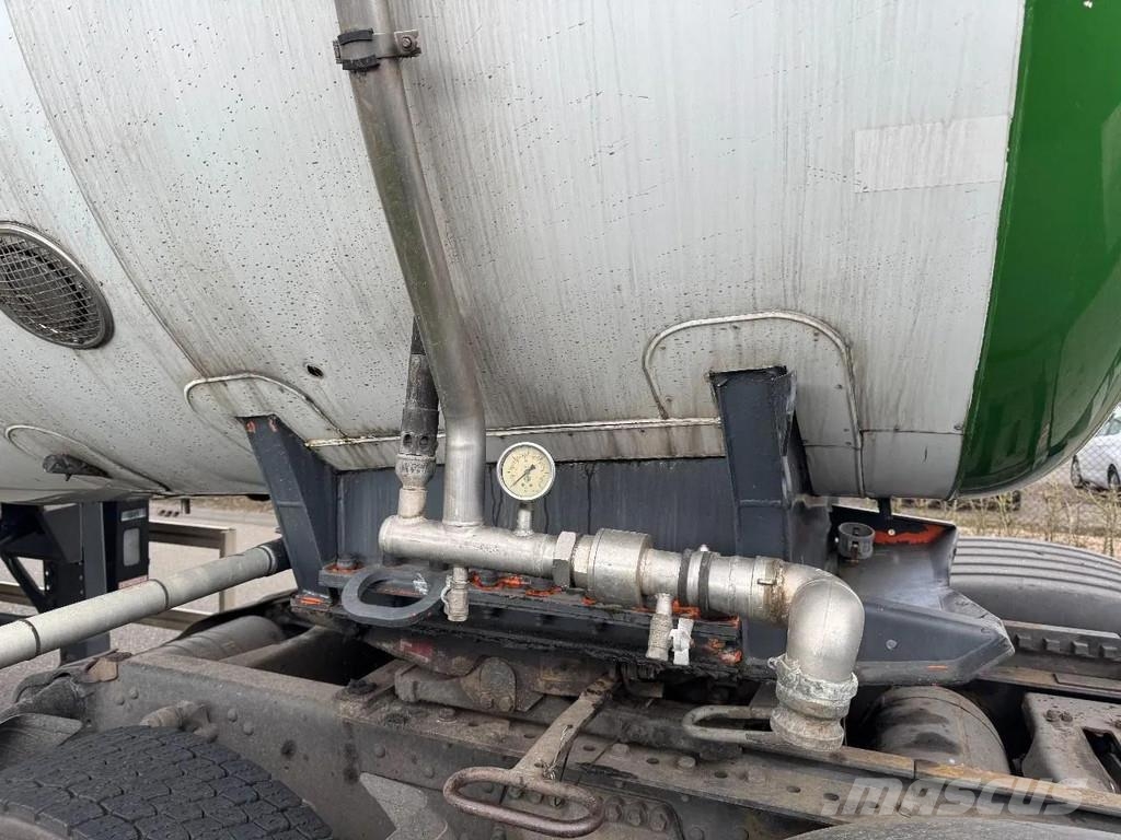 Magyar SR 3 MEB 3 AXLE - BPW + 5 COMPARTIMENS Semirremolques cisterna