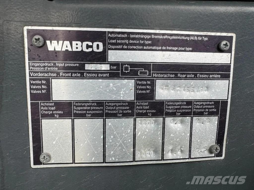 Magyar SR 3 MEB 3 AXLE - BPW + 5 COMPARTIMENS Semirremolques cisterna