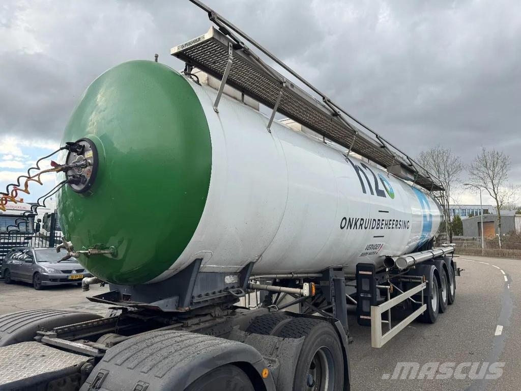 Magyar SR 3 MEB 3 AXLE - BPW + 5 COMPARTIMENS Semirremolques cisterna