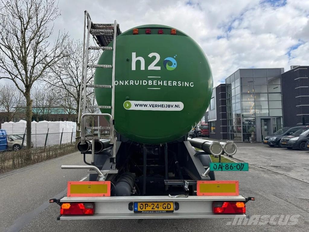 Magyar SR 3 MEB 3 AXLE - BPW + 5 COMPARTIMENS Semi remorque citerne