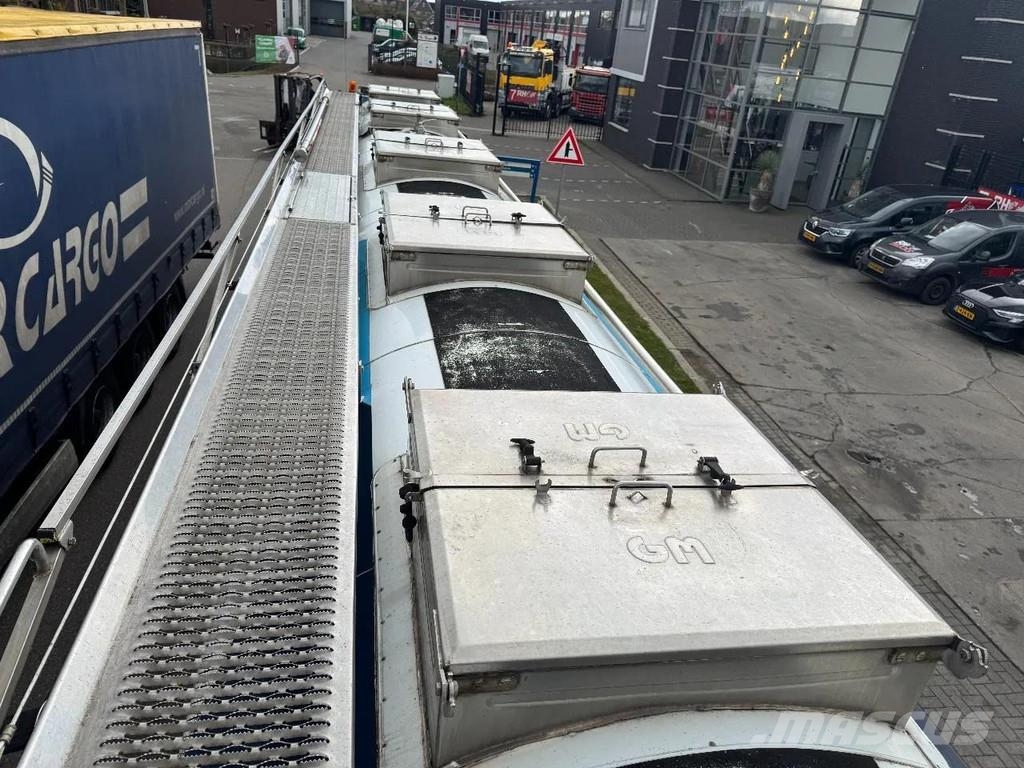 Magyar SR 3 MEB 3 AXLE - BPW + 5 COMPARTIMENS Semirremolques cisterna