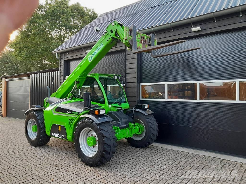 Merlo TF 35.7 CS-120 | LEASE €900,- - Airco - 40 km/h مناولات متداخلة