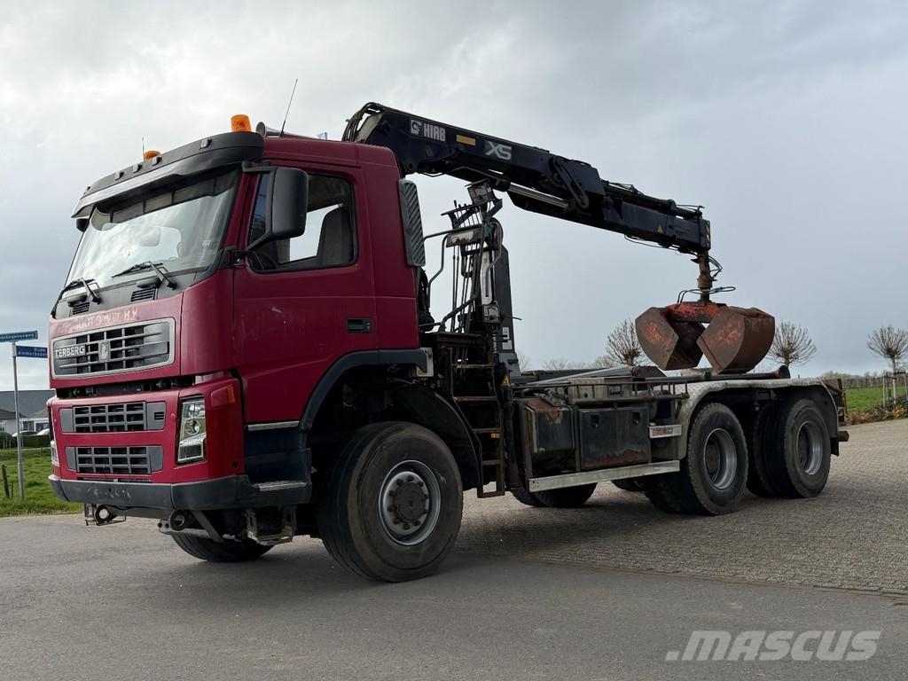 Volvo FM 6x6!! WS CRANE/HOOK LIFT!!NL TRUCK!! Horgos rakodó teherautók