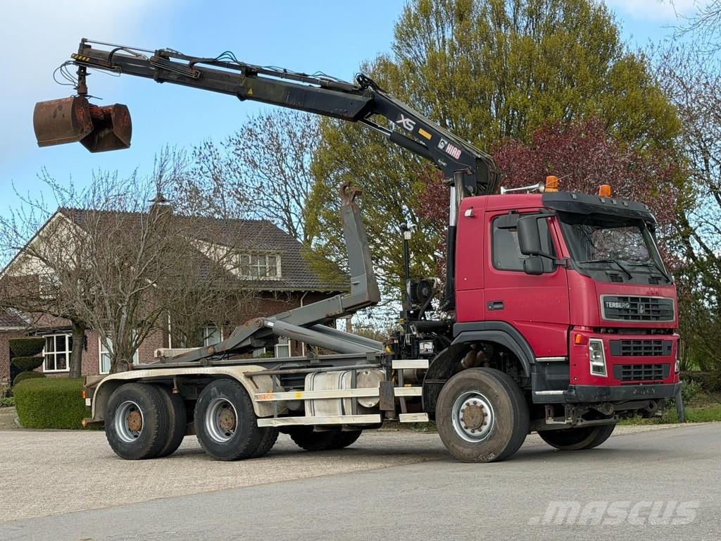 Volvo FM 6x6!! WS CRANE/HOOK LIFT!!NL TRUCK!! Horgos rakodó teherautók