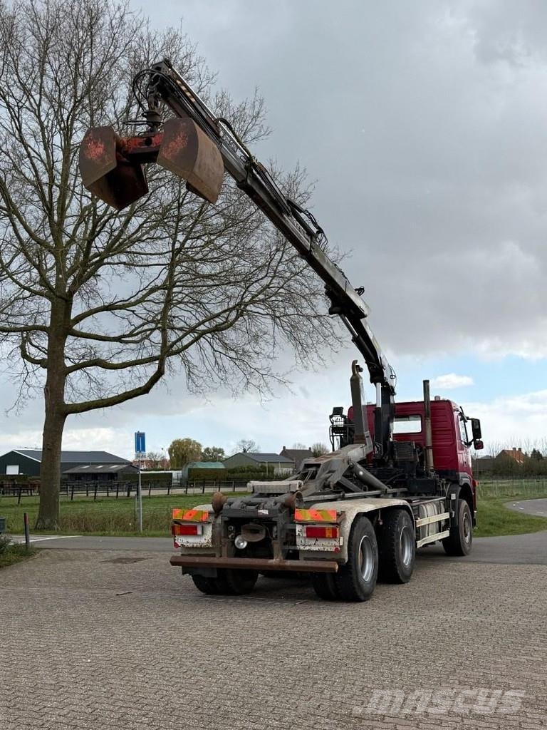 Volvo FM 6x6!! WS CRANE/HOOK LIFT!!NL TRUCK!! Horgos rakodó teherautók