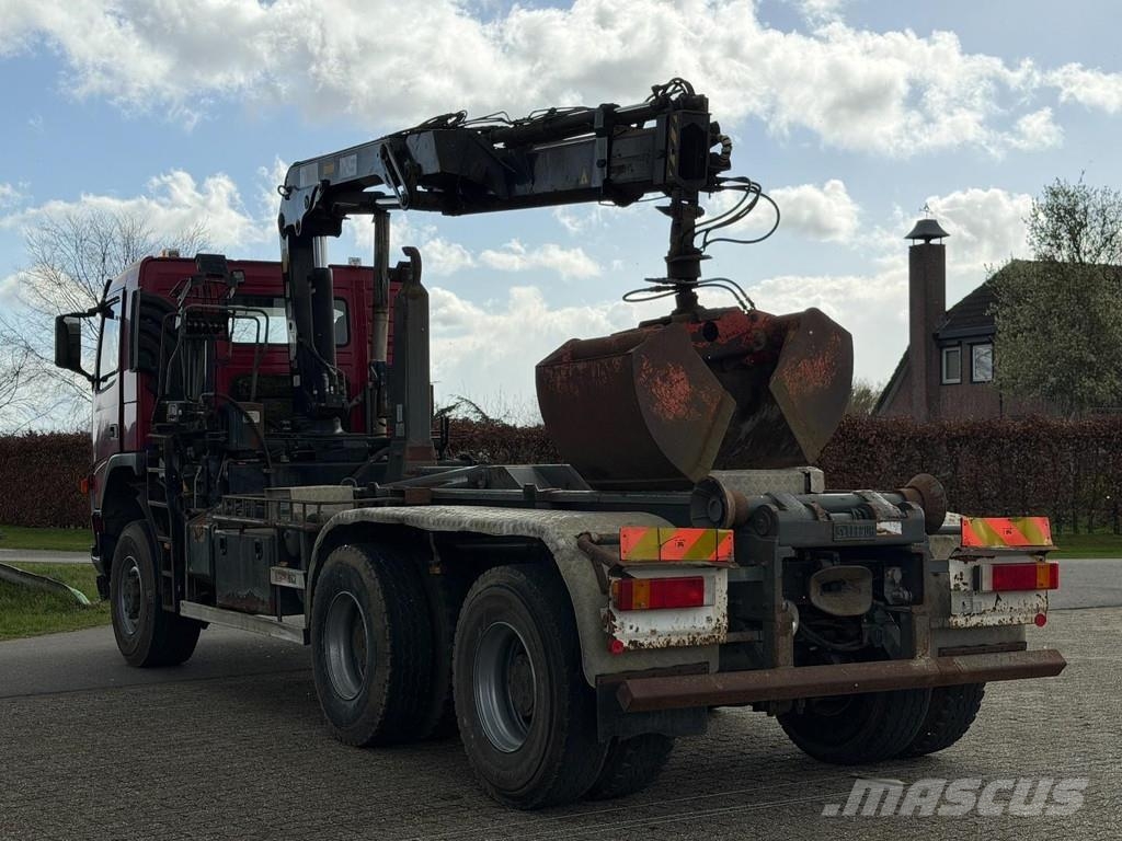 Volvo FM 6x6!! WS CRANE/HOOK LIFT!!NL TRUCK!! Horgos rakodó teherautók