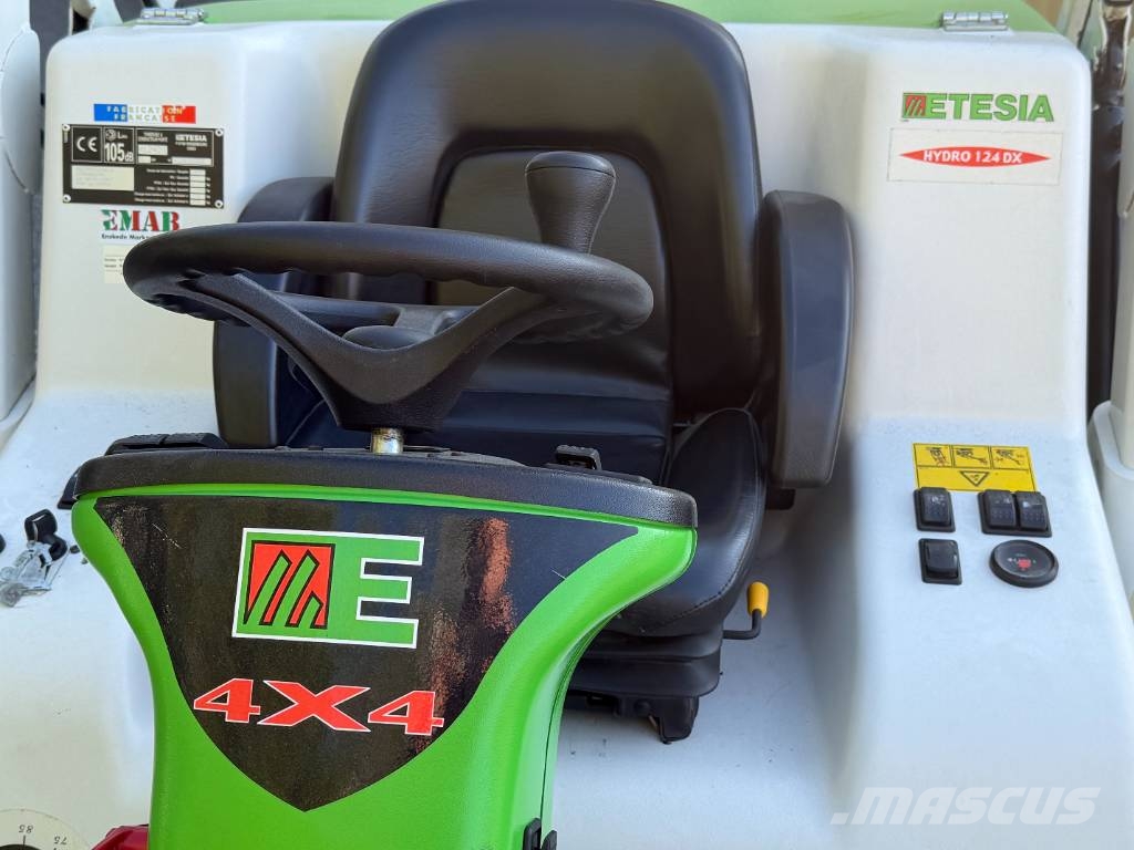 Etesia H124DX Päältäajettavat ruohonleikkurit