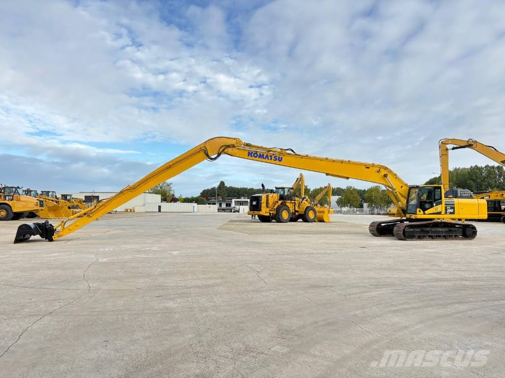 Komatsu PC360 Long Reach Raupenbagger