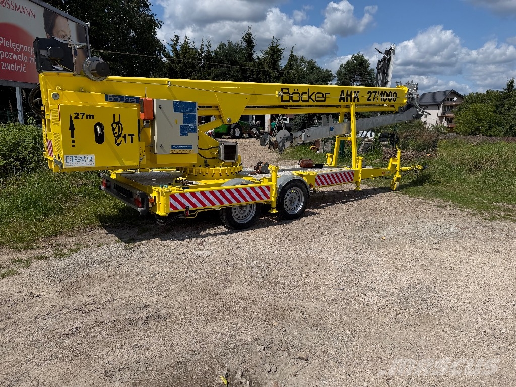 Böcker AHK 27/1000 Klaas K,Amak, Bocker 27/1200 Mobiilinosturit