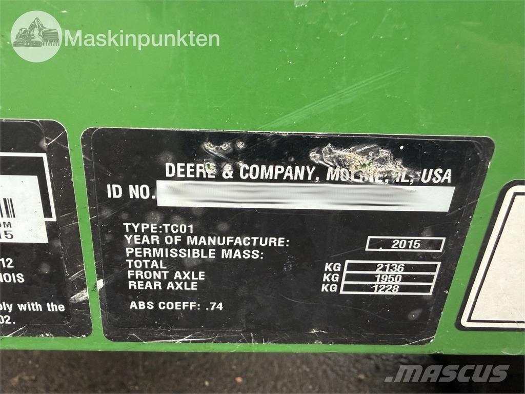 John Deere 1585 حاملات أدوات