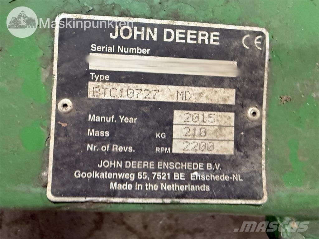 John Deere 1585 حاملات أدوات