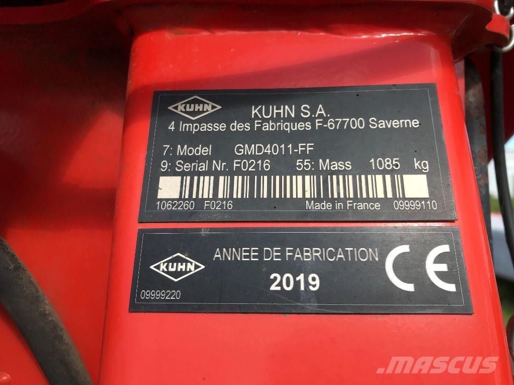 Kuhn GMD 4011 FF Podadoras