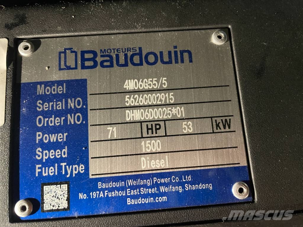 Baudouin 4M06G55/5 - 60 kVA Generator - DPX-19865 Diesel Generatoren