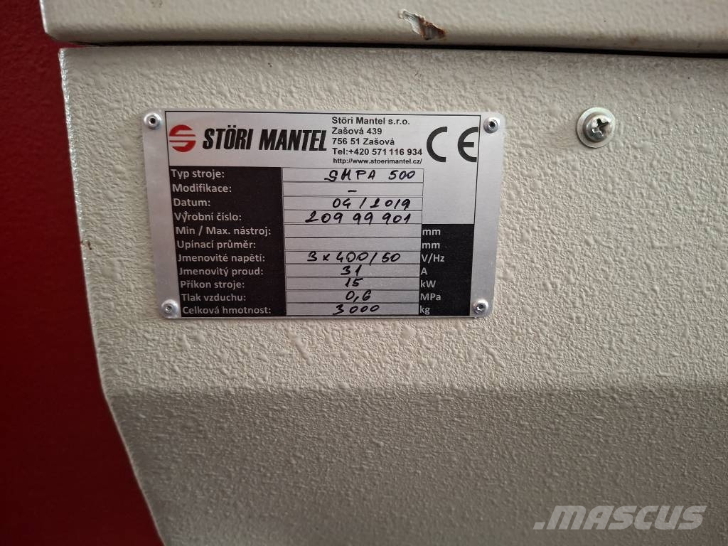 STORI MANTEL SMPA 500 Διαχωριστές και κόπτες ξυλείας