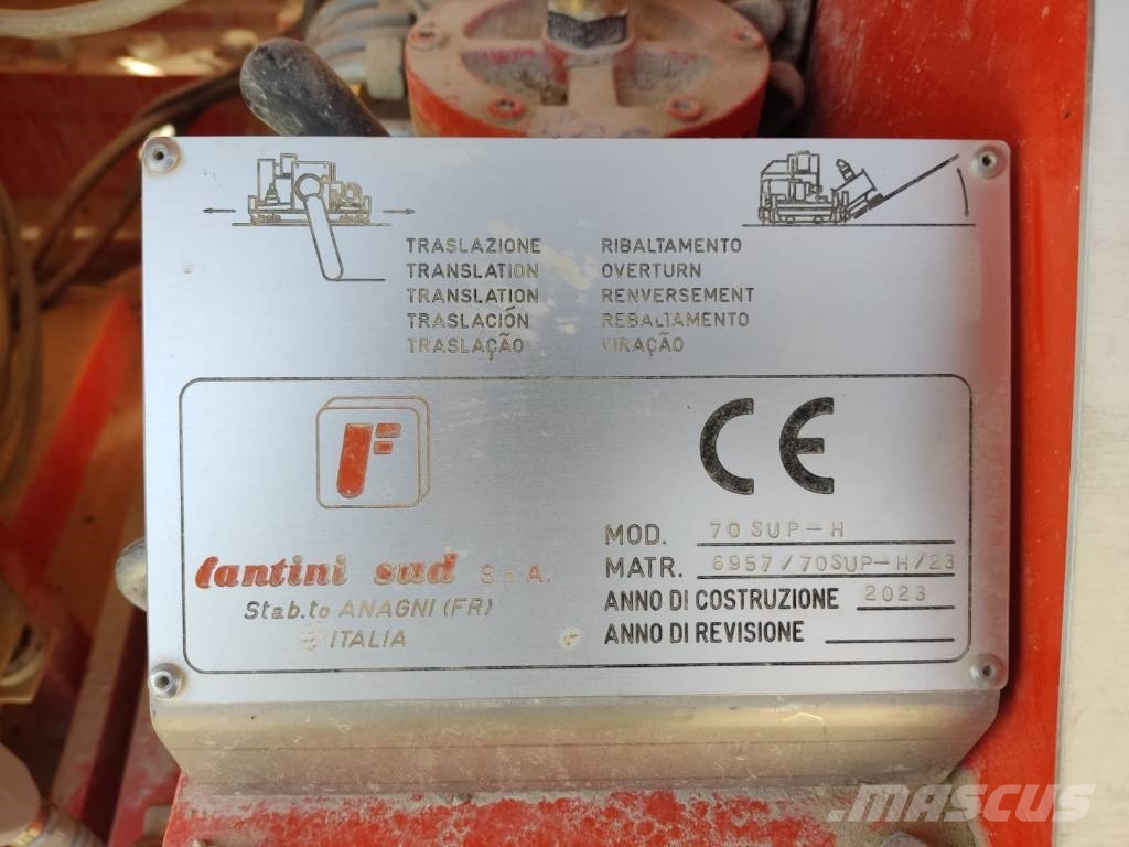 Fantini 70 SUPER H معدات البناء - غير ذلك