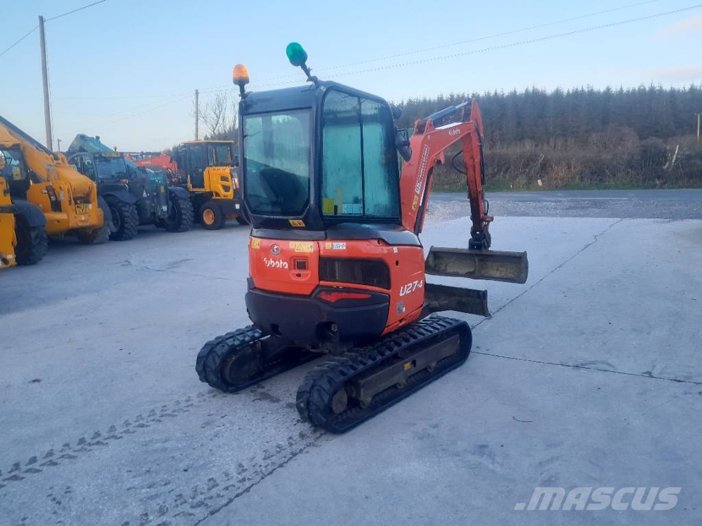 Kubota U 27-4 Minigraafmachines < 7t
