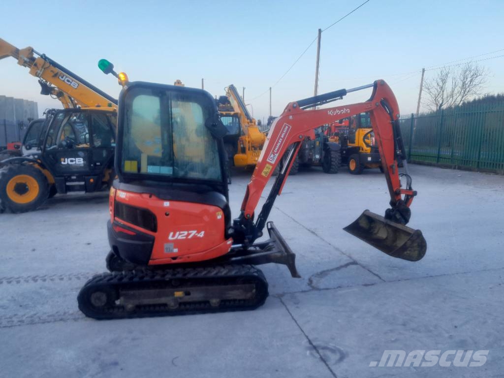 Kubota U 27-4 Minigraafmachines < 7t