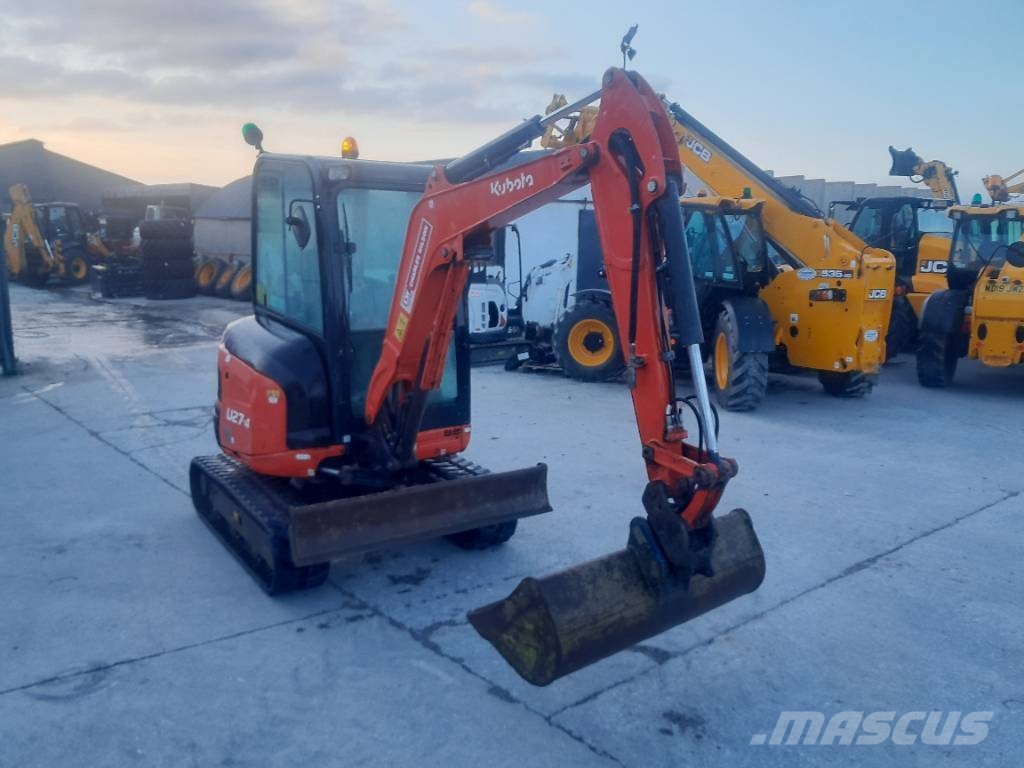 Kubota U 27-4 Minigraafmachines < 7t