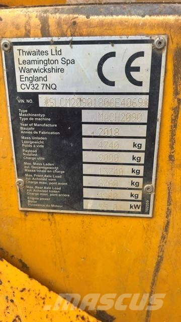 Thwaites 9T Mezei dömperek