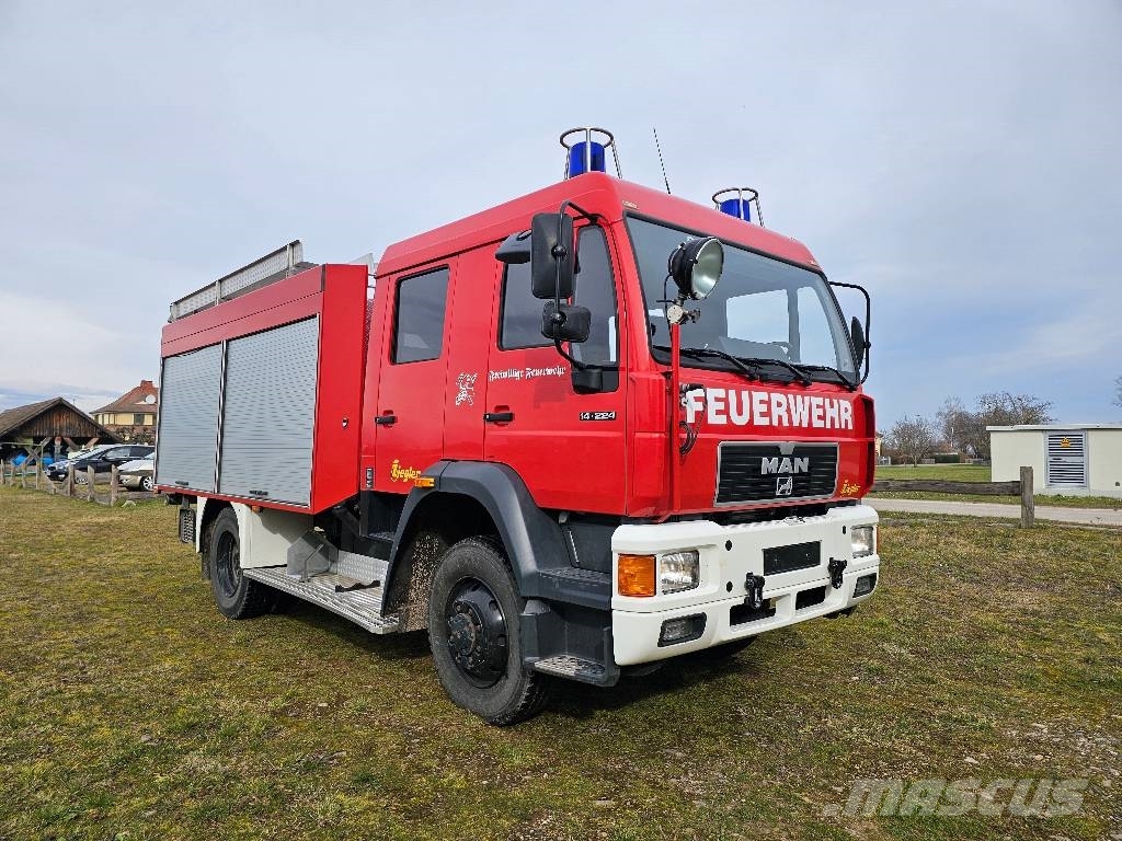 MAN 14.224 Feuerwehr TLF 12/25 Löschfahrzeuge