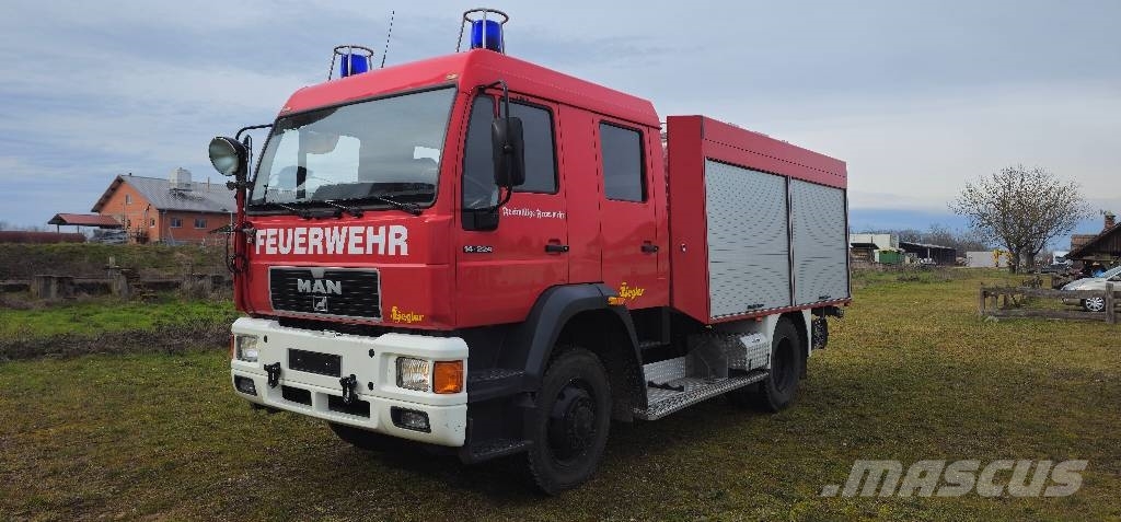 MAN 14.224 Feuerwehr TLF 12/25 Löschfahrzeuge