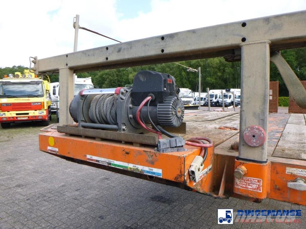 King 3-axle semi-lowbed trailer 44T + ramps Low loader-semi-trailers