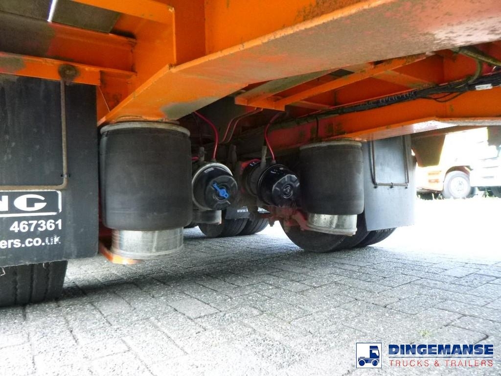 King 3-axle semi-lowbed trailer 44T + ramps Low loader-semi-trailers