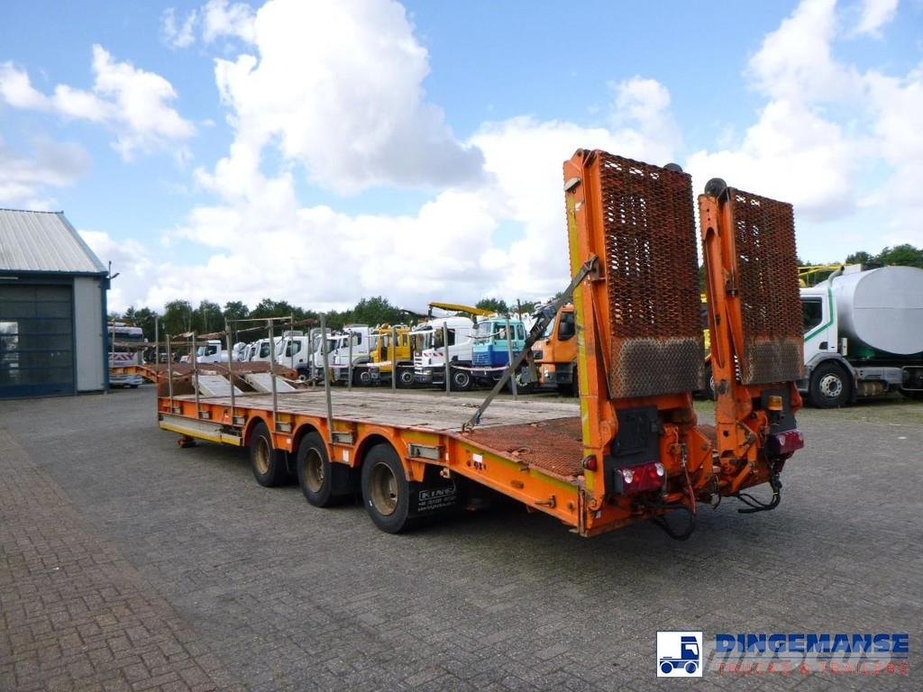King 3-axle semi-lowbed trailer 44T + ramps Low loader-semi-trailers