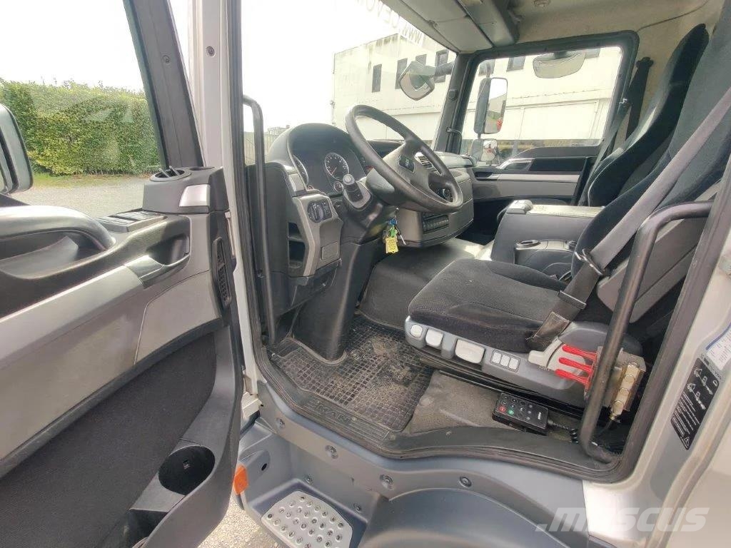 MAN TGL 12.250 Containersysteem met kraan Palfinger PK Camiones polibrazo