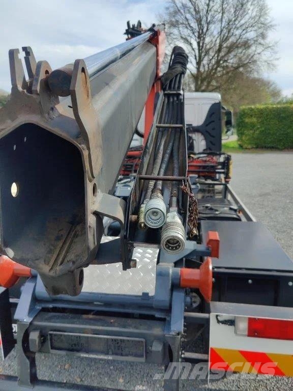 MAN TGL 12.250 Containersysteem met kraan Palfinger PK Camiones polibrazo