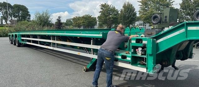 Broshuis 3AOU-48PL/4-15 Blade Trailers 70m long! Diepladers
