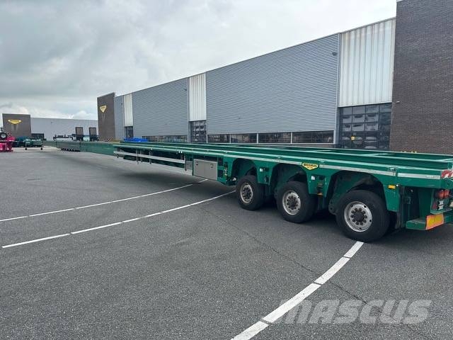 Broshuis 3AOU-48PL/4-15 Blade Trailers 70m long! Diepladers