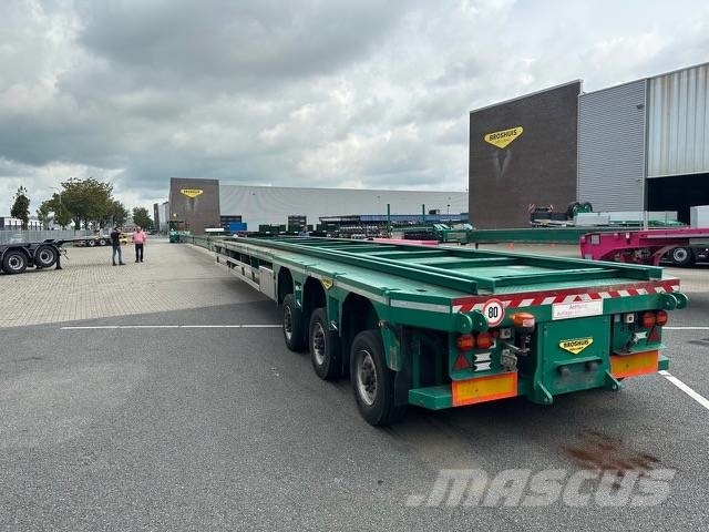 Broshuis 3AOU-48PL/4-15 Blade Trailers 70m long! Diepladers