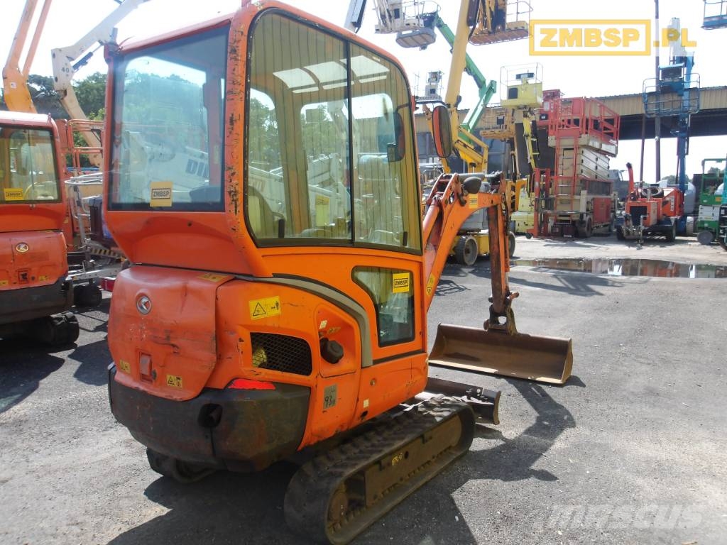 Kubota KX 016-4 حفارات صغيرة أقل من 7 طن (حفارات صغيرة)